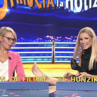 Maria De Filippi e Michelle Hunziker