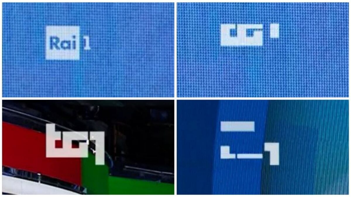 L’ipnotico logo di Rai 1 alternato al Tg1: la novità che evita ingombri e certifica la collaborazione