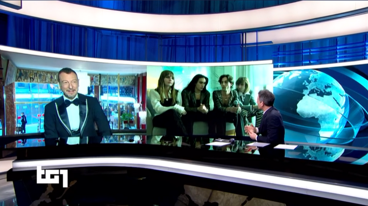 Amadeus a Tg1, il format tv giusto per Sanremo 2022 (pace fatta tra Presta e Maggioni?)