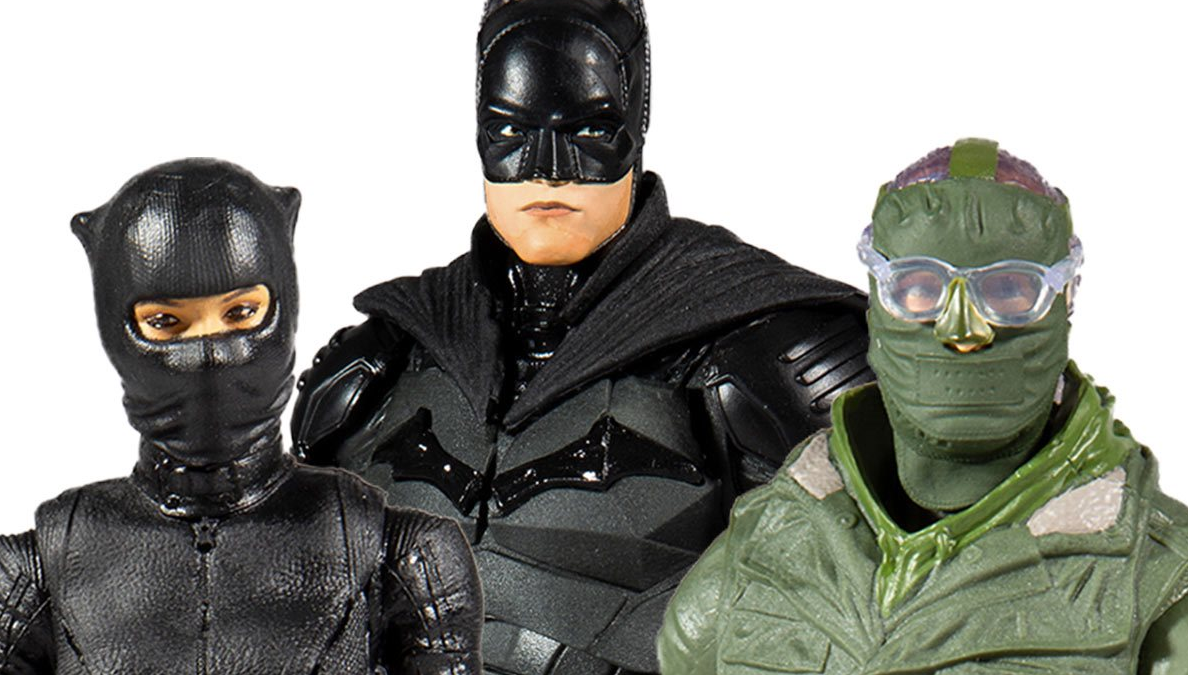 The Batman: action figures e merchandise del reboot con Robert Pattinson