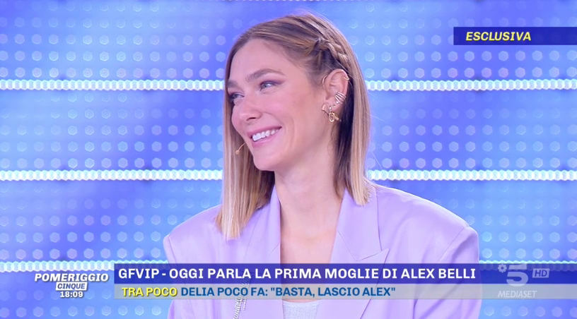 Gf Vip 2022: l’ex moglie di Alex Belli, Katharina Raniakova “La storia con Delia finirà a breve”