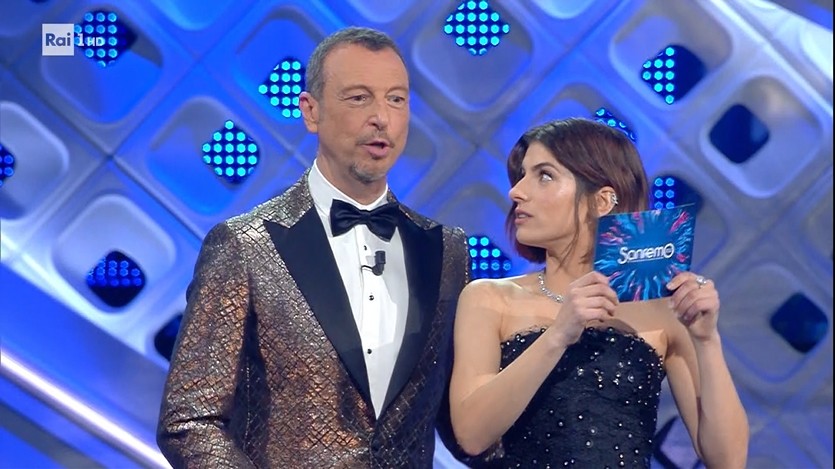 Maria Chiara Giannetta a Sanremo 2022, tra Pedro, Blanca e la cecità
