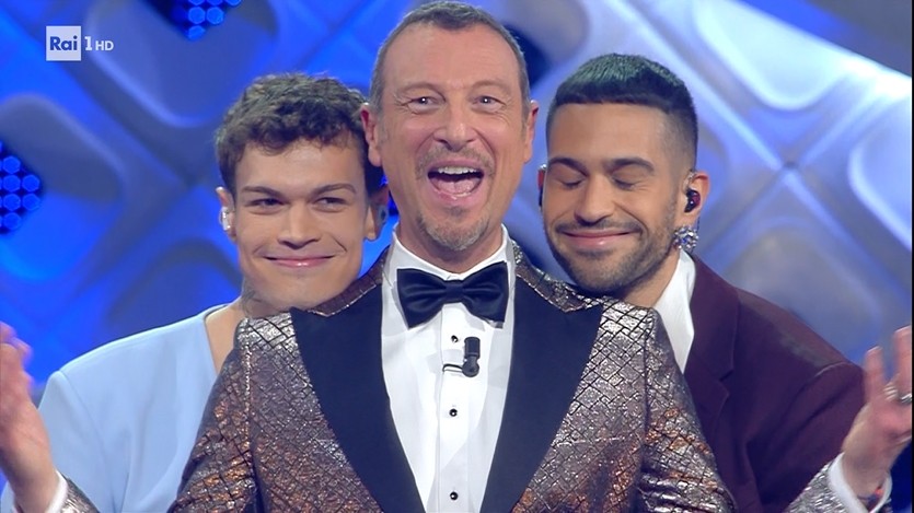 Sanremo 2022, la finale in diretta: vincono Mahmood & Blanco