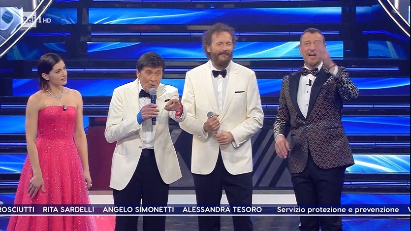 Ascolti tv venerdì 4 febbraio 2022 con la serata Cover a Sanremo a 11,4 mln