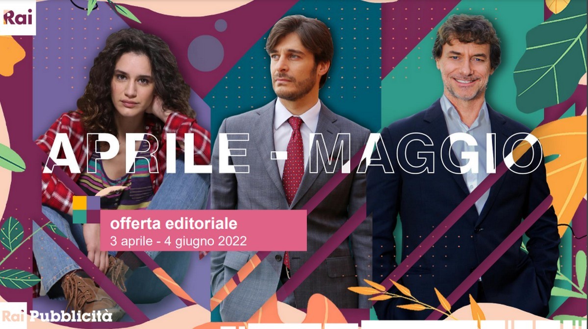 Rai1, palinsesto aprile-maggio 2022: nuovi titoli al venerdì sera, il sabato torna Ulisse