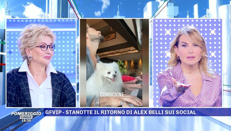 Piano Gate, Alex Belli dedica una canzone a Barbara d’Urso: “Alla faccia delle tue opinioniste” (video)