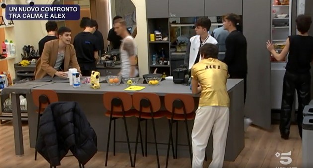 Amici 21, la lite tra Calma e Alex (video)