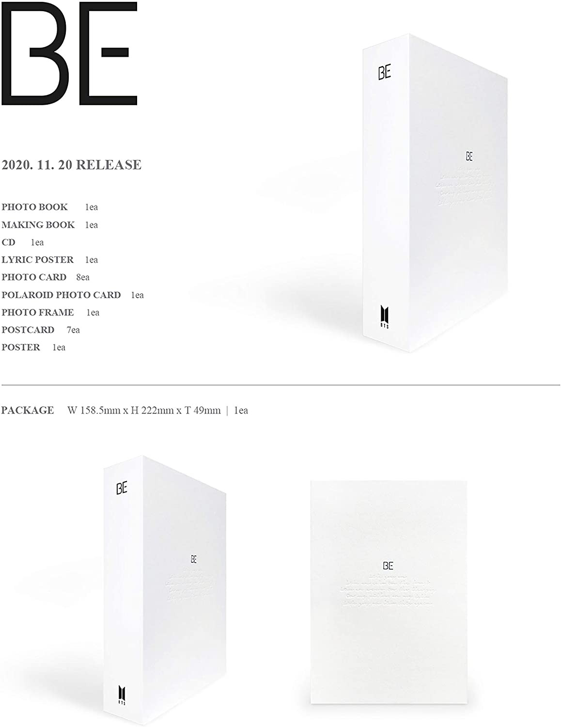 BE BTS Deluxe Edition