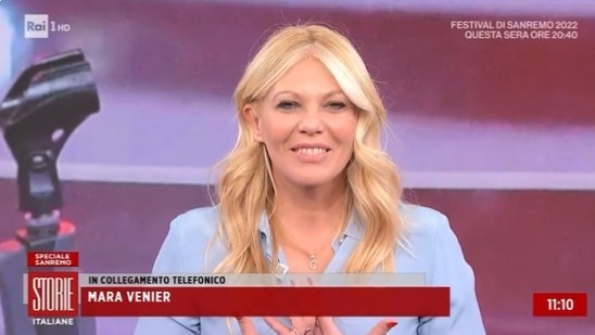 Sanremo 2022: Ciao Zia Mara, la reazione della Venier: “Mi salutano tutti e sono contenta” (video)