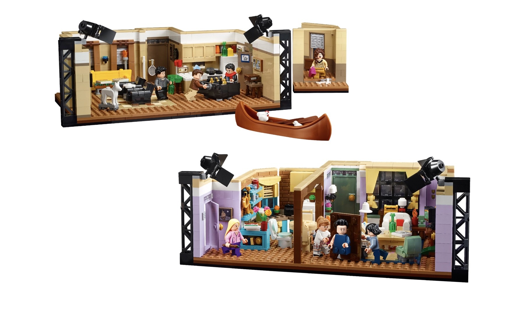 Gli appartamenti di Friends nel set ufficiale LEGO