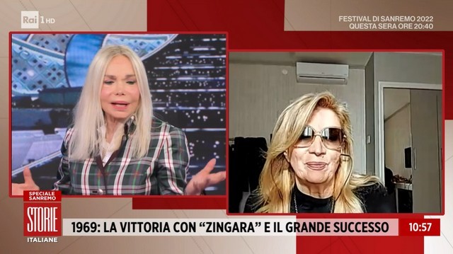 Storie italiane, Iva Zanicchi a Maria Giovanna Elmi: “Ti sei rincogxxonita?” (video)
