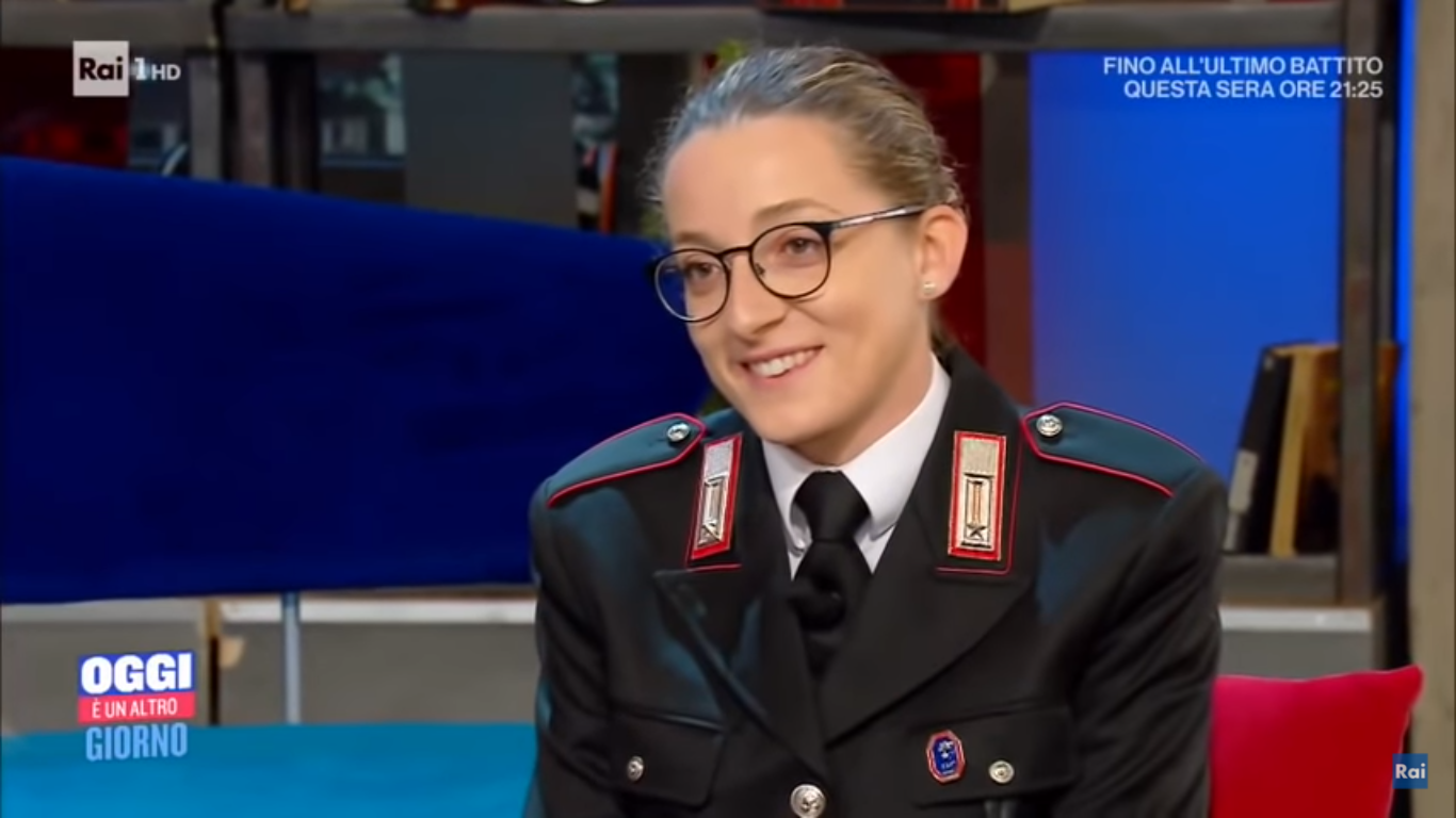 Sanremo 2022: chi è la carabiniera Martina Pigliapoco, ospite alla terza serata