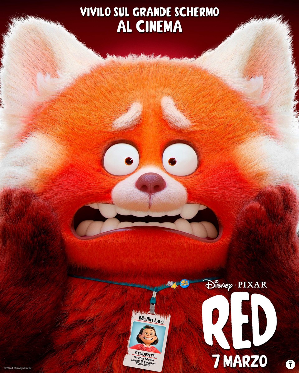 Tutto quello che c'è da sapere su "Red", il nuovo film d'animazione della Pixar in arrivo nei cinema d'Italia il 7 marzo 2024.
