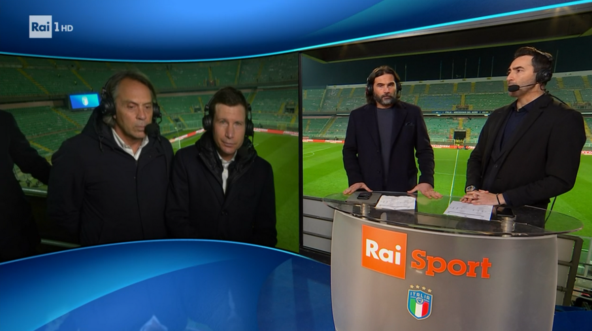 Italia-Macedonia del Nord Rai1