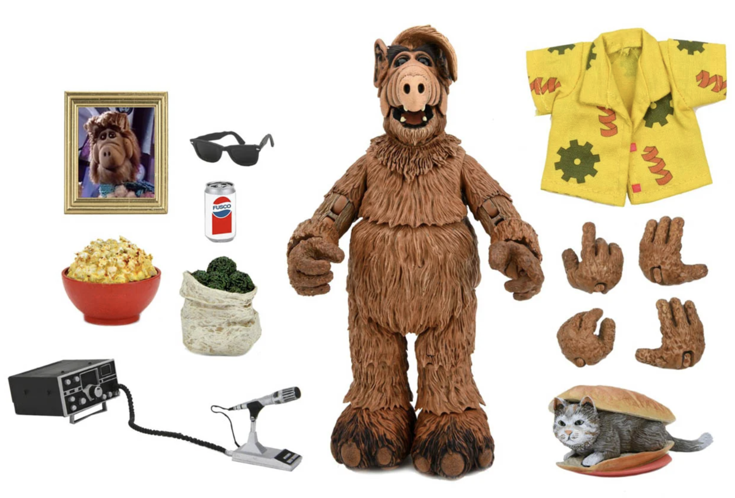 ALF: Action Figure NECA e gadget ispirati alla serie tv anni 80
