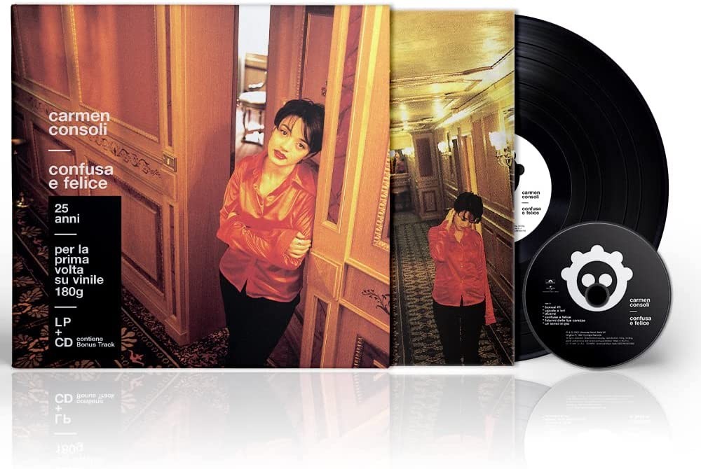 Confusa e felice di Carmen Consoli esce in vinile in occasione del 25° anniversario