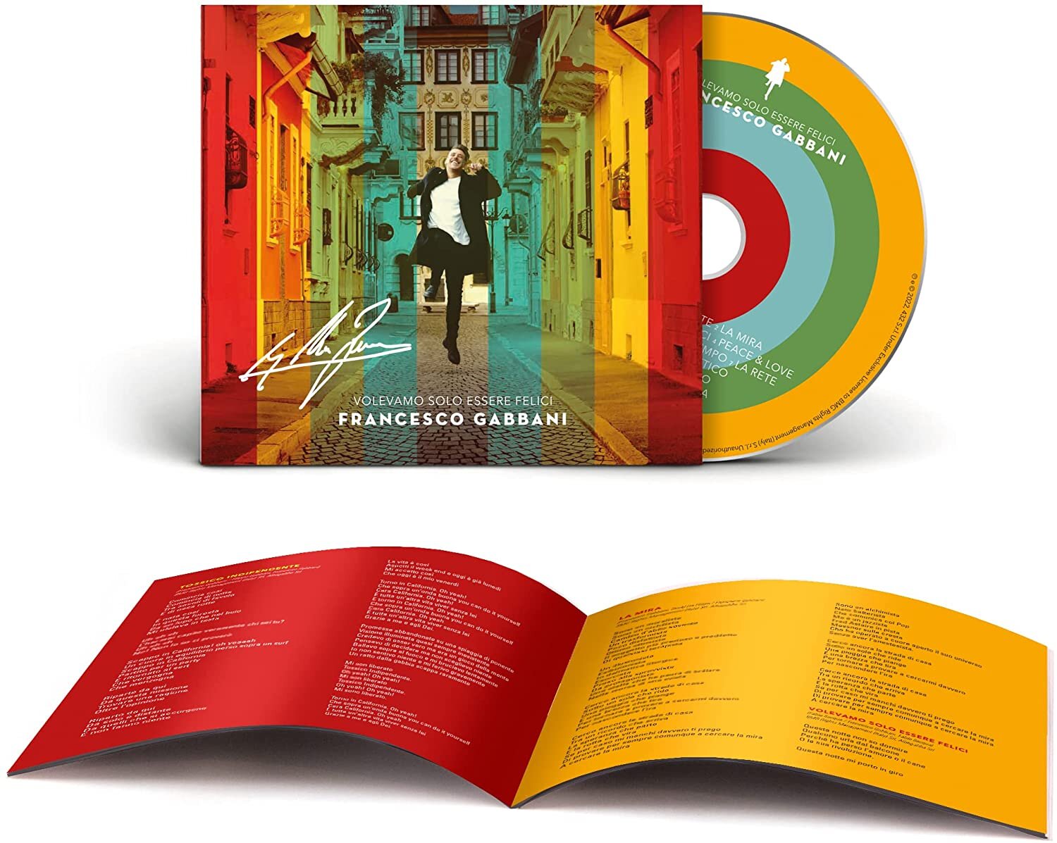 Gabbani CD Autografato
