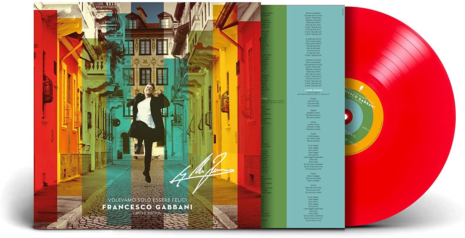 Gabbani Vinile Rosso
