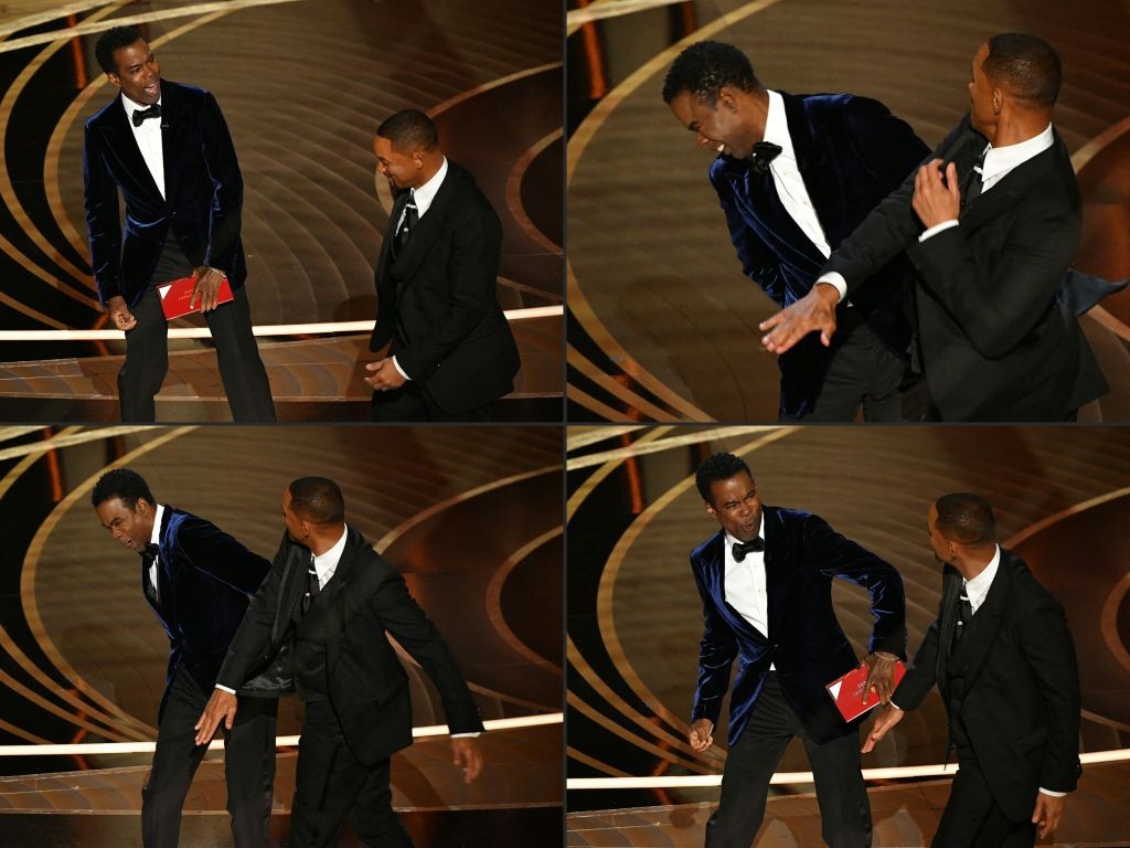 Oscar 2022, lo schiaffo di Smith e la regia tv: la follia vs il controllo