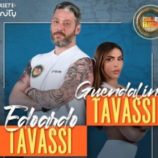 Guendalina ed Edoardo Tavassi a L'Isola dei Famosi 2022