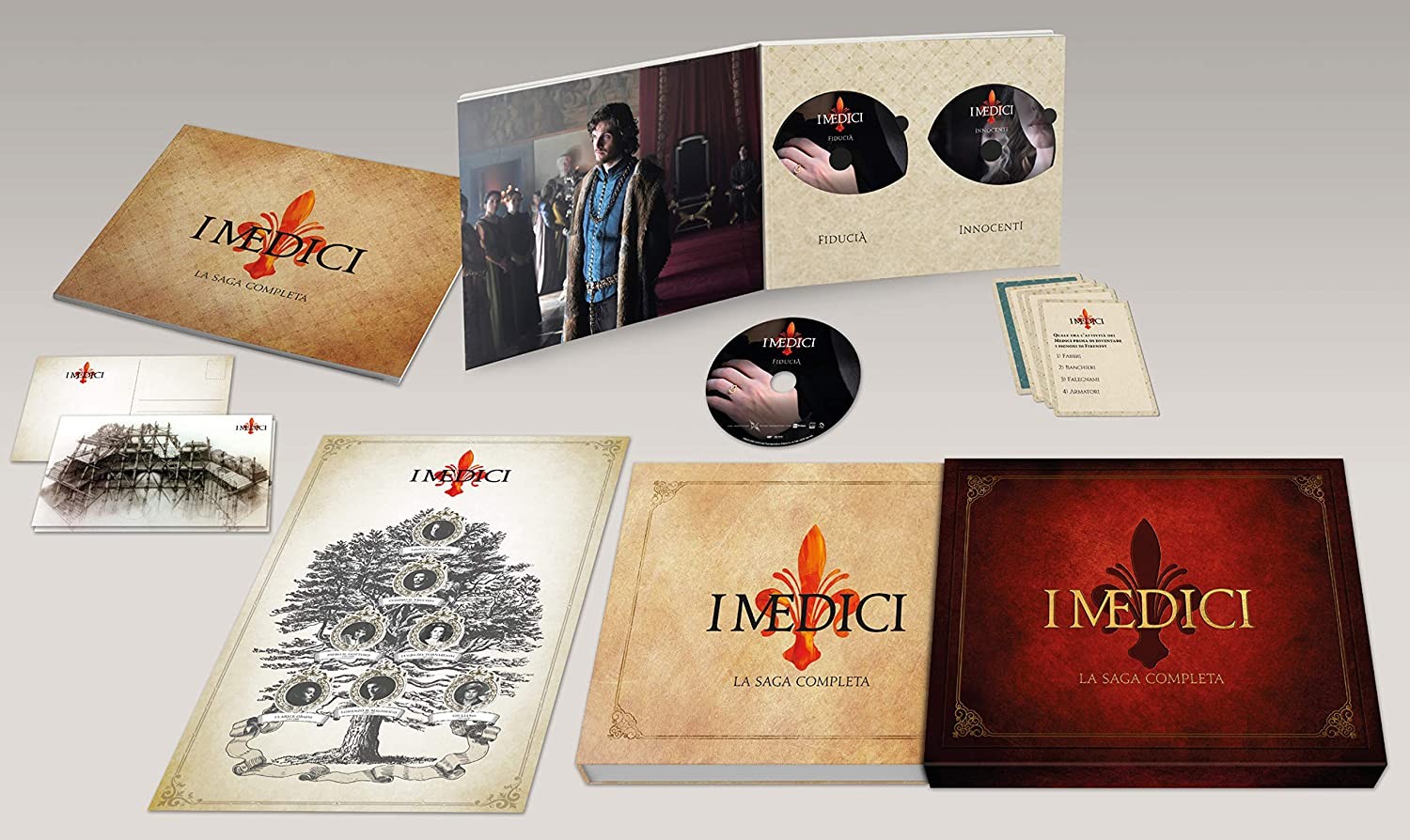 La saga completa de I Medici in Blu-Ray in offerta speciale