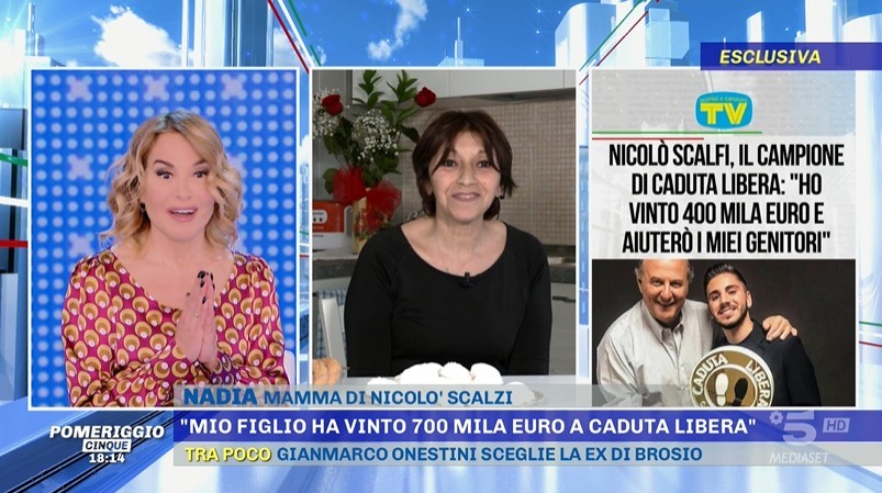 Pomeriggio 5, Nicolò Scalfi innamorato di Vera Miales? La verità di mamma Nadia (video)