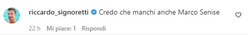 Marco Senise a L'Isola dei Famosi 2022