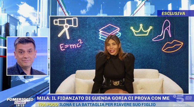 La Pupa e il Secchione Show, Mila Suarez: “Mirko? Penso che gli piaccio un po’” (video)