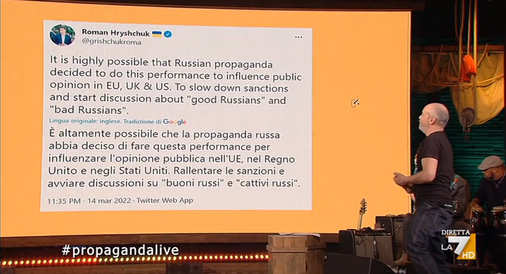 Guerra in Ucraina: la protesta sul Primo Canale russo fa parte della propaganda di Putin?