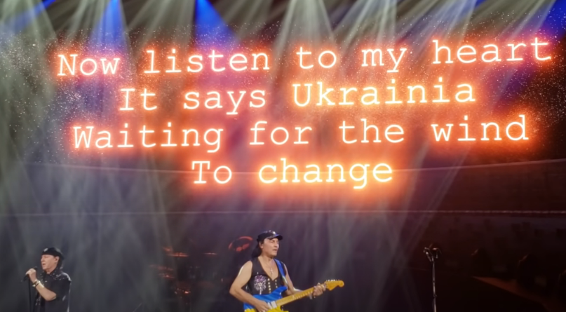 Gli Scorpions cambiano il testo di Wind Of Change, in favore dell’Ucraina