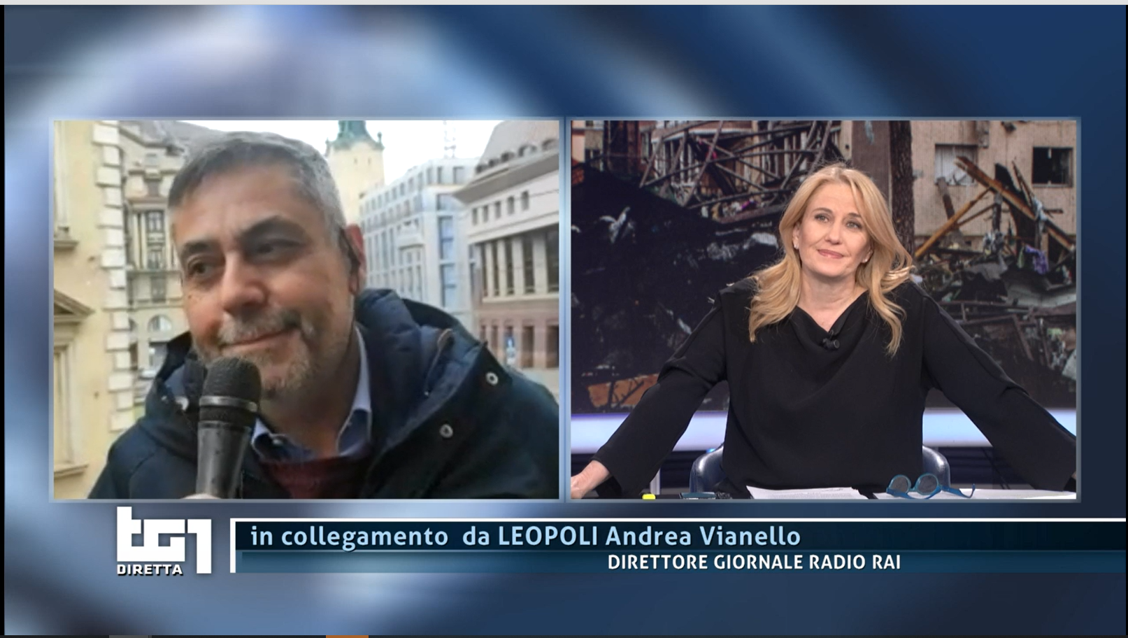 Andrea Vianello (Gr1) e Monica Maggioni (Tg1), da Leopoli il ‘nuovo corso’ dell’informazione ammiraglia