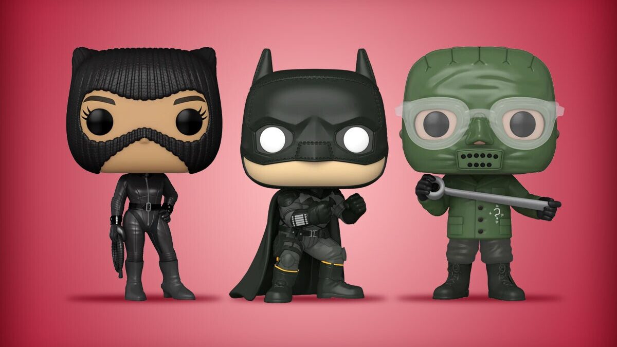 The Batman: tutti i Funko POP ispirati al nuovo film con Robert Pattinson e Zoë Kravitz