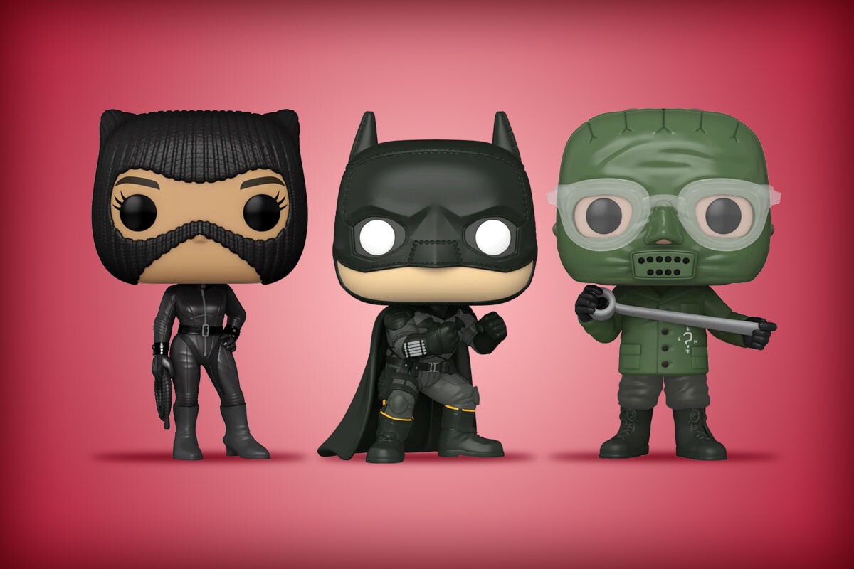 The Batman: tutti i Funko POP ispirati al nuovo film con Robert Pattinson e Zoë Kravitz