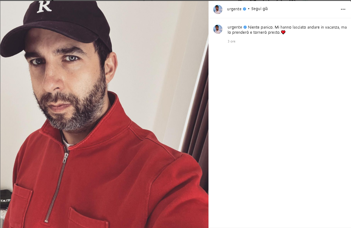Ivan Urgant ricompare sui social: “Mi hanno dato un po’ di ferie, ma torno presto”