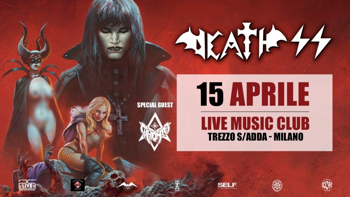 Death SS in concerto a Trezzo: tutte le informazioni sullo show del grande ritorno