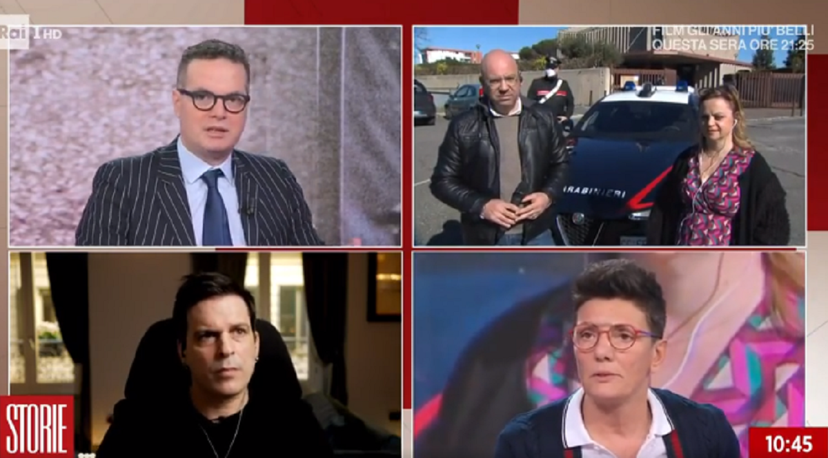 Klaus Davi, il coming out a Storie Italiane: “Se mi picchiavano, mi difendevo e picchiavo anche io. Non mi ci riconoscono nel gay vittima”
