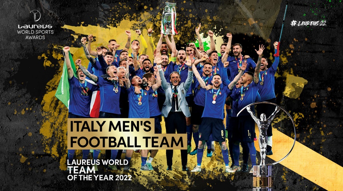 Laureus World Sports Awards 2022: Roberto Mancini e Valentino Rossi tra i vincitori