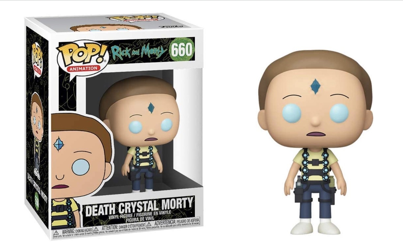 Morty col cristallo della morte