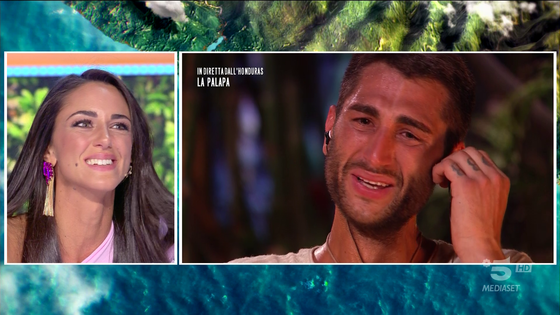 L’Isola dei Famosi 2022: Jeremias Rodriguez alla fidanzata Deborah Togni: “Mi hai salvato la vita”