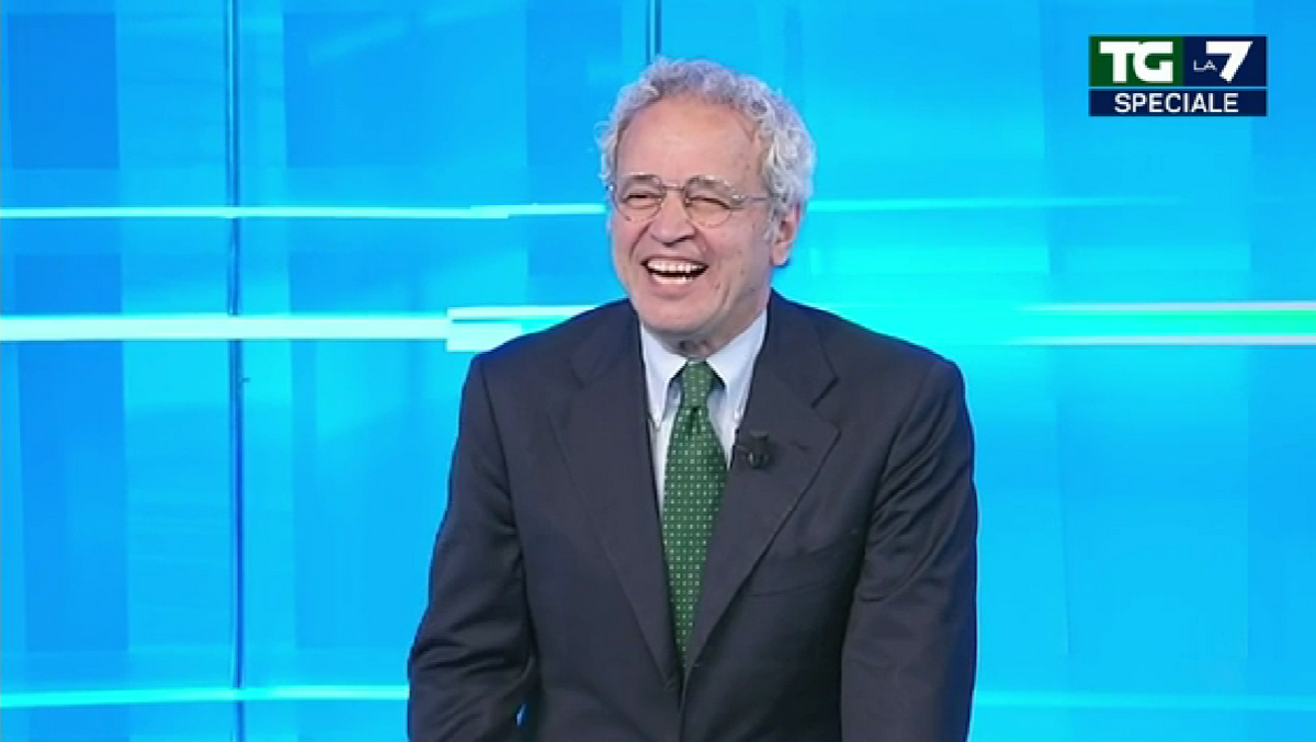 Mentana-Fabbri (ossia la coppia tv dell’anno) e il siparietto della ridarella – VIDEO