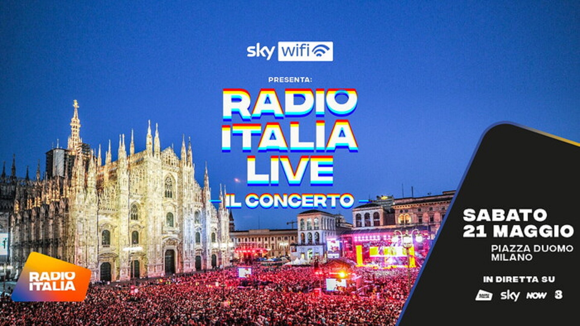 Concerto Radio Italia 2022, Milano: orario, come partecipare, cantanti e scaletta