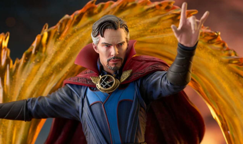 Doctor Strange nel Multiverso della Follia: nuova statua diorama di Benedict Cumberbatch