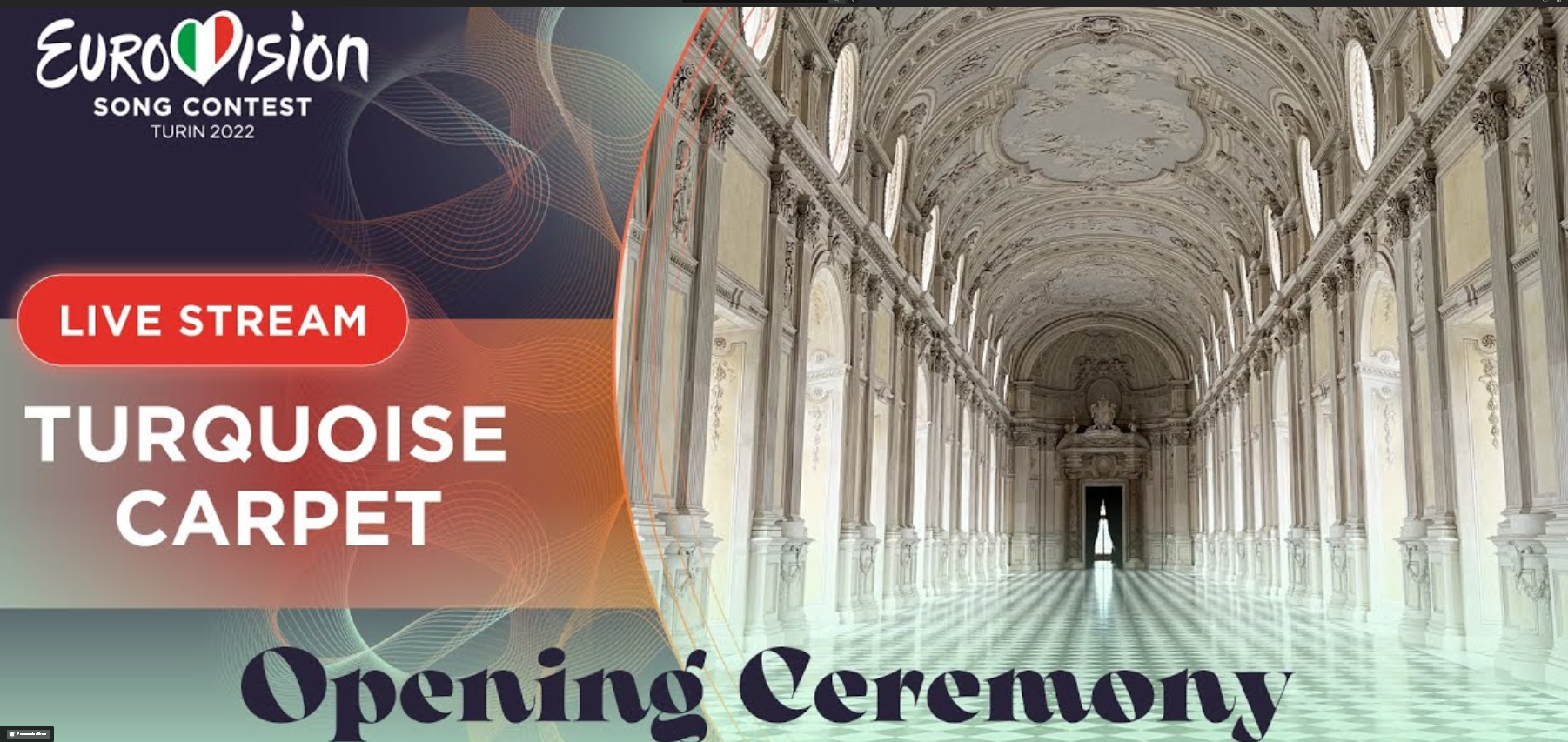 Eurovision Song Contest 2022, come seguire il Turquoise Carpet (ma non) in tv
