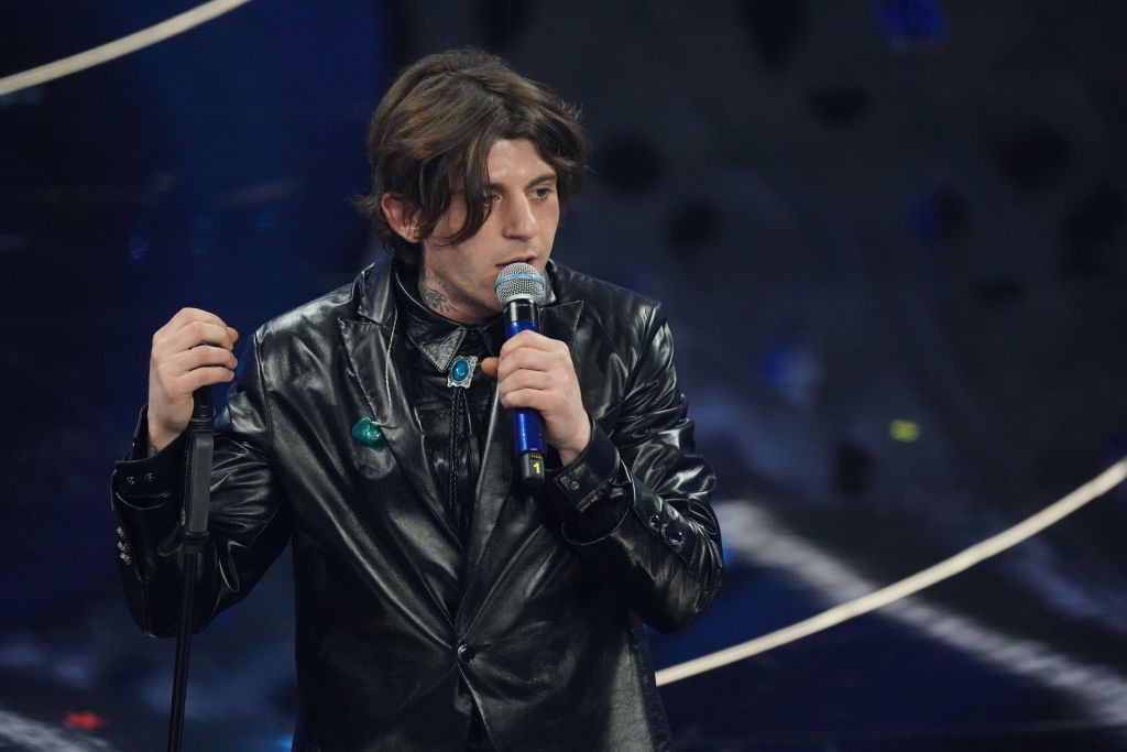 Rkomi a Sanremo 2025