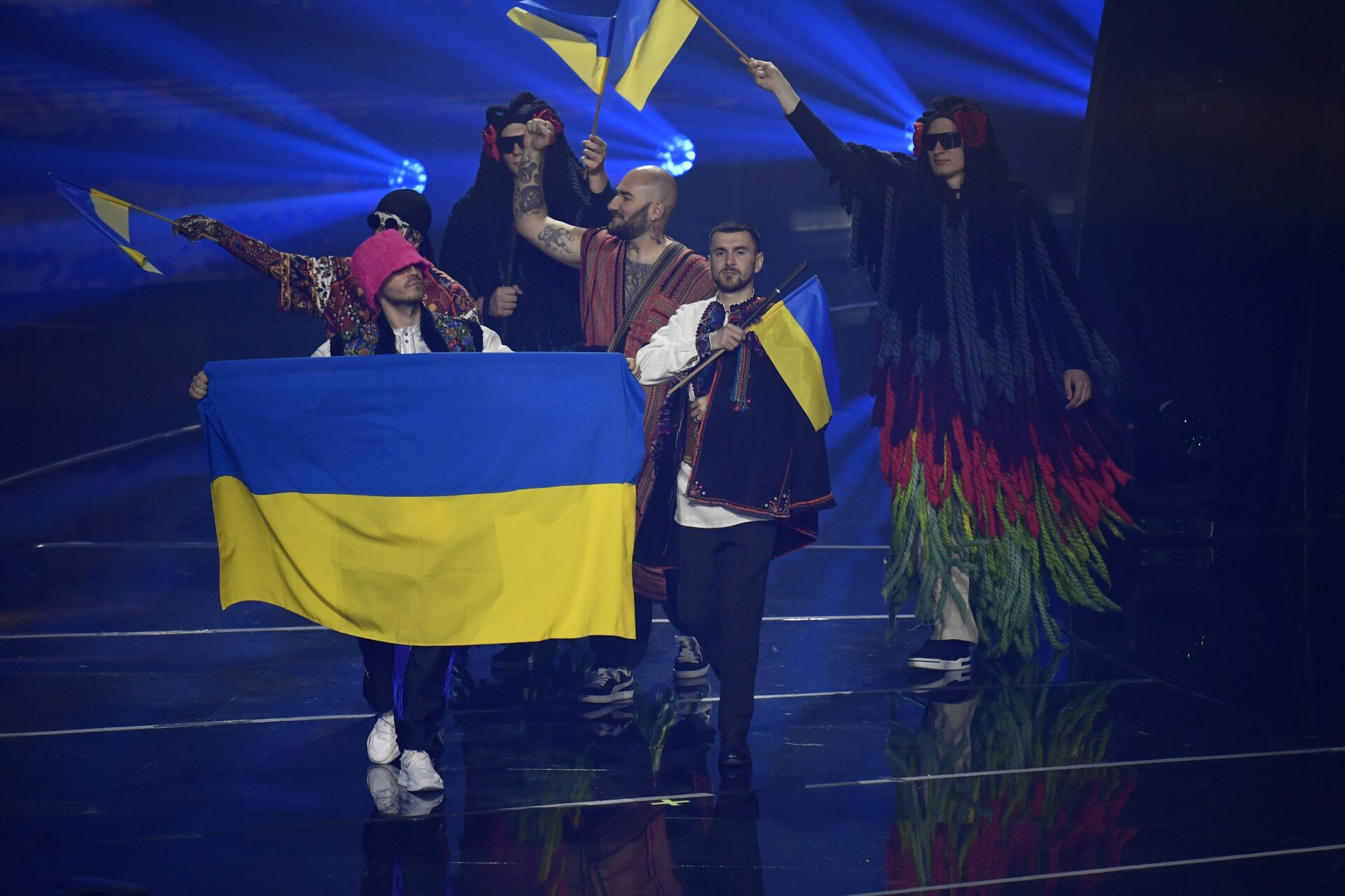Eurovision 2022, appello della Kalush Orchestra per l’Ucraina: “Aiutate Mariupol”. Scatta la squalifica?