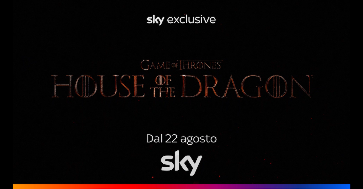 House of the Dragon, il teaser trailer del prequel di Game of Thrones