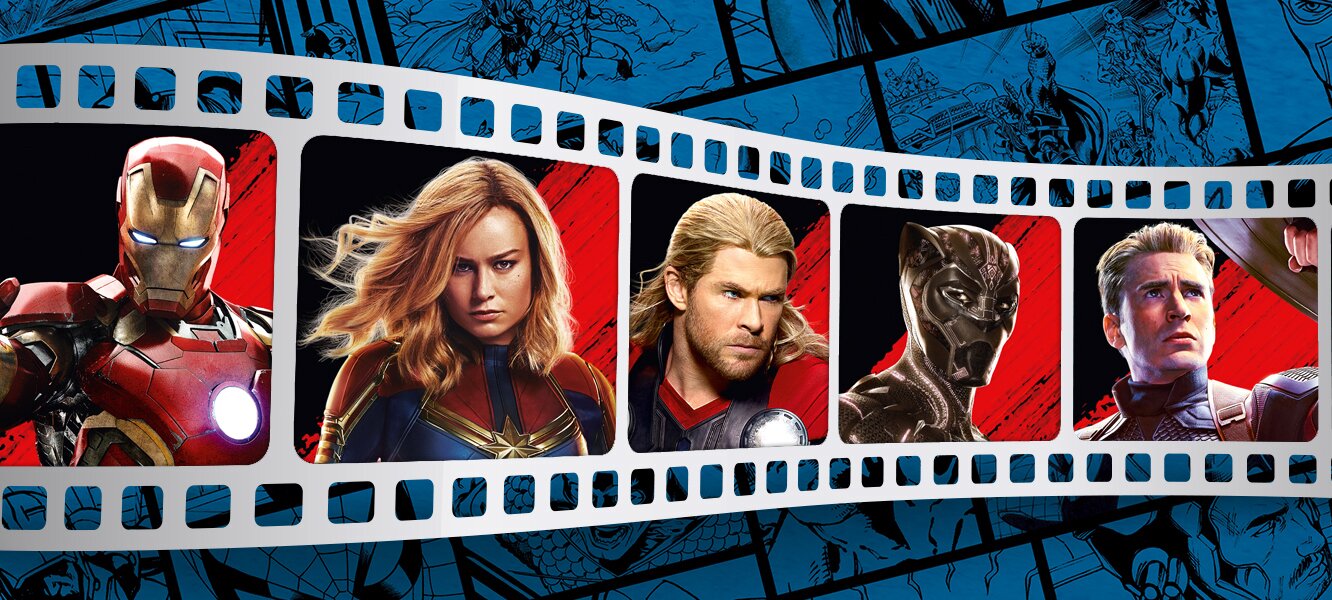 Tutti i film dell’Universo Cinematografico Marvel in DVD e Blu-Ray in offerta