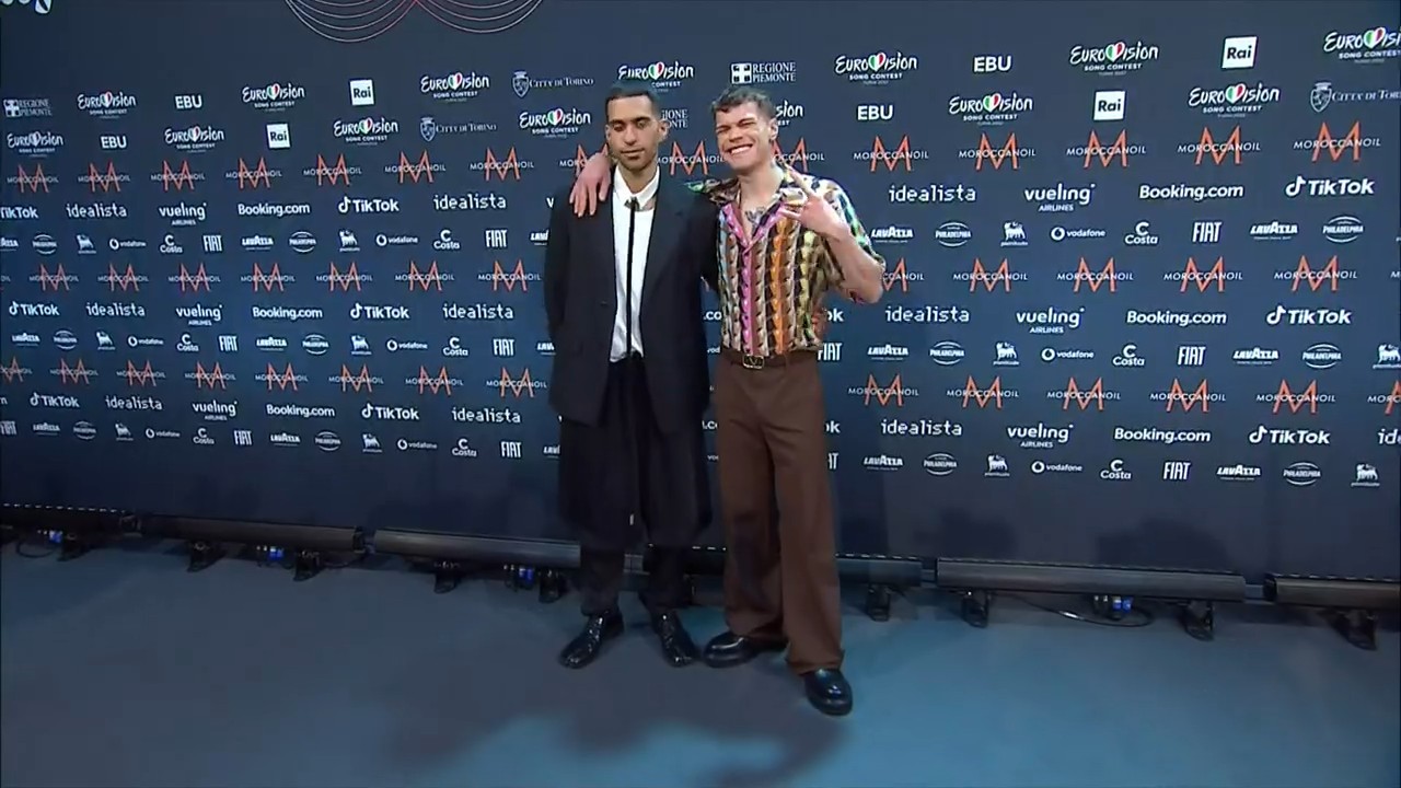 Eurovision Song Contest 2022, Mahmood e Blanco in conferenza stampa: “Non vogliamo pensare solo alla competizione”