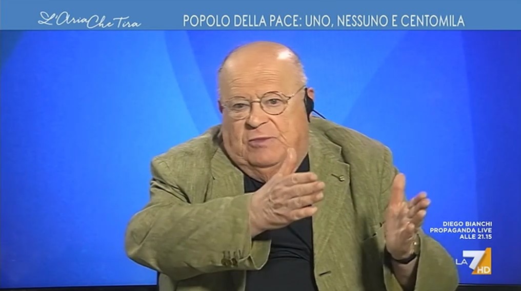 L’aria che tira, Giuliano Cazzola abbandona il collegamento: “Me ne vado, trasmissione non obiettiva” (VIDEO)