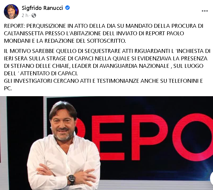Report Ranucci Capaci
